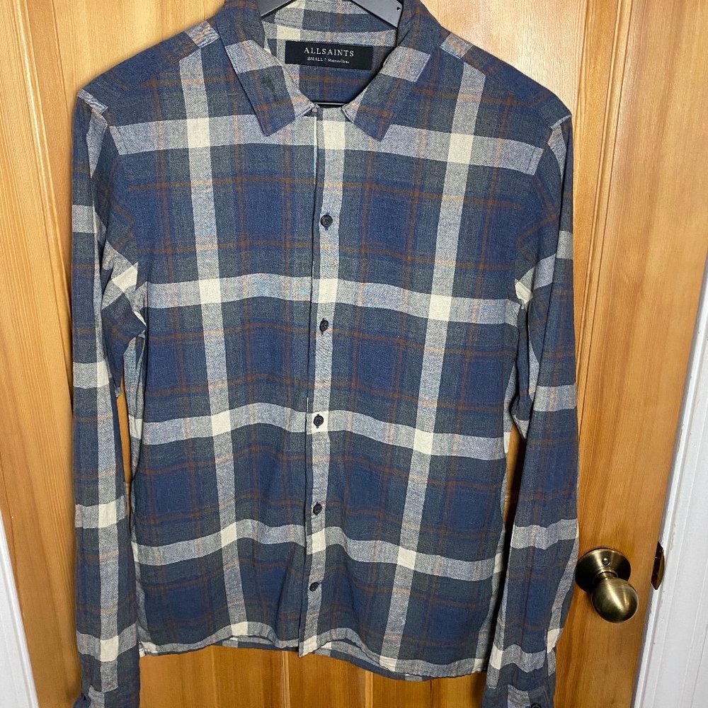 Allsaints Lauderhill Flannel Shirt